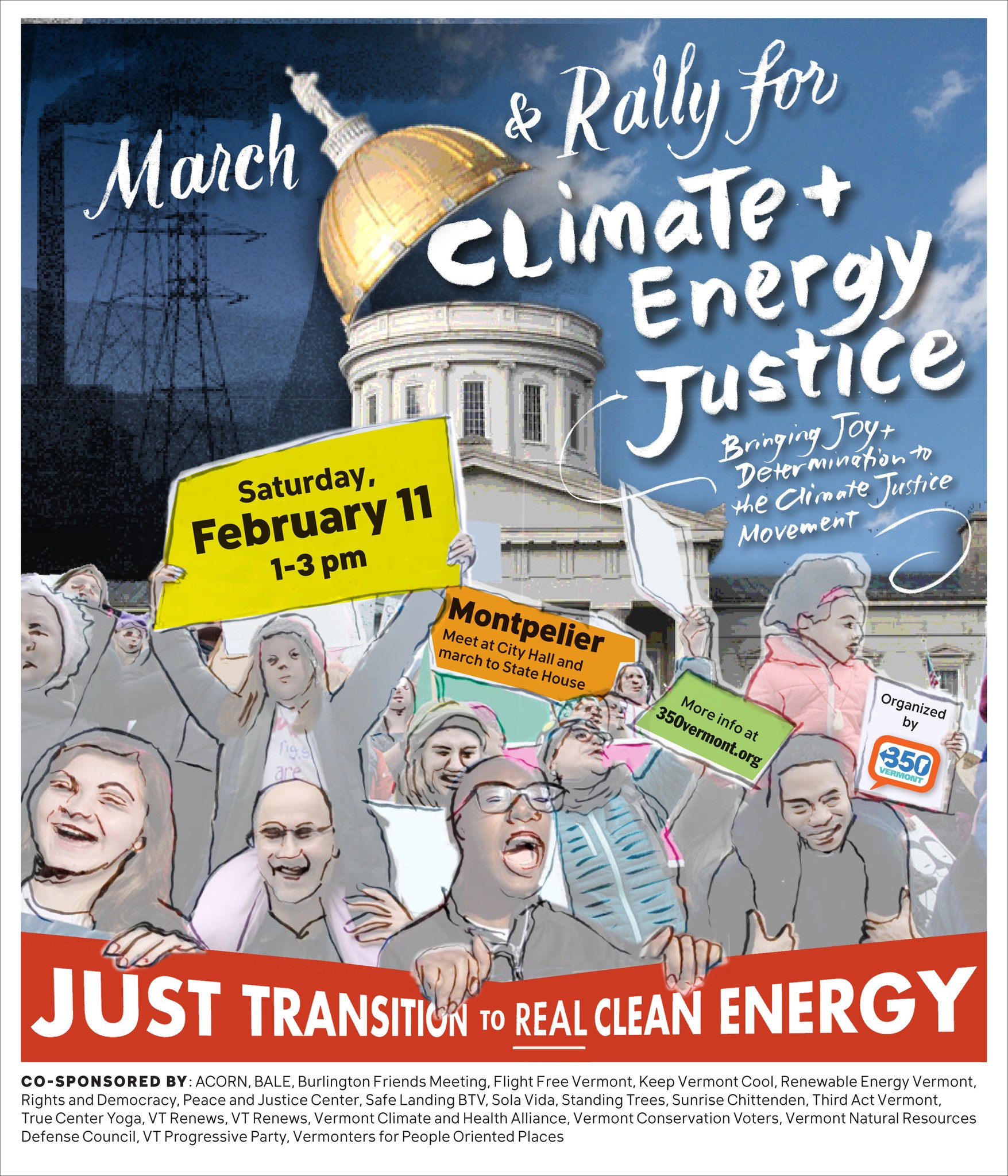 March & Rally for Climate & Energy Justice! | Onion River Community ...
