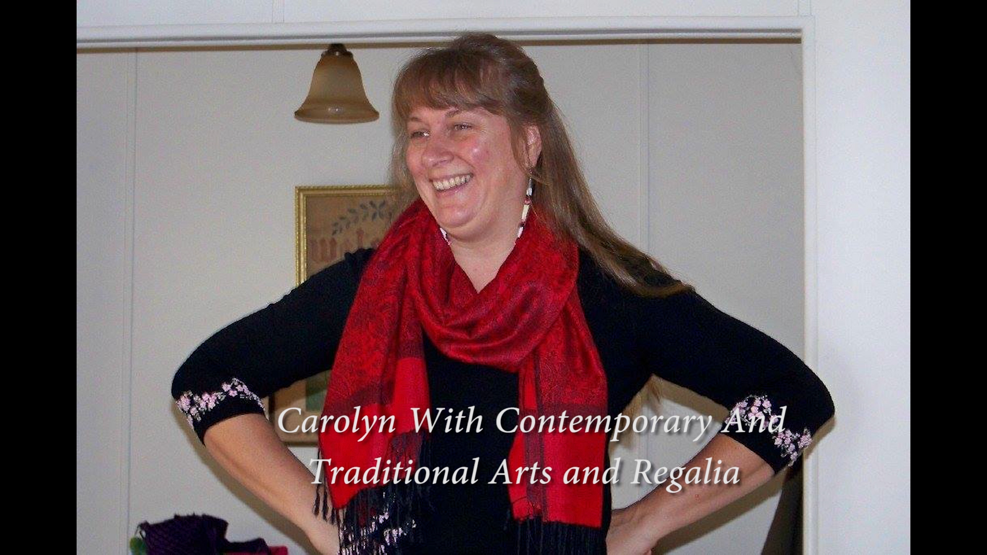 Carolyn with Contemporary and Traditional Arts and Regalia | Onion ...