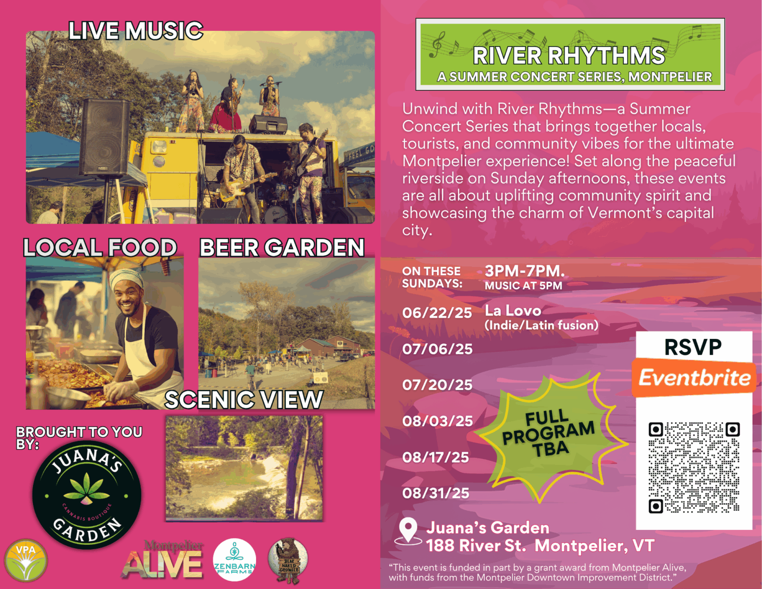 River Rhythms: A Summer Concert Series LIVE 7/20/2025 at 5:00PM | Onion ...