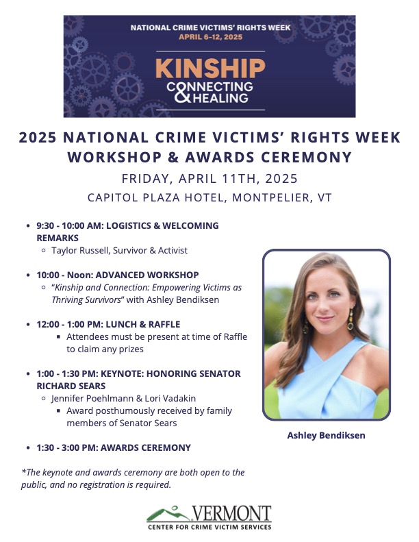 National Crime Victims' Rights Week Award Ceremony 2025 LIVE 4/11/2025 ...