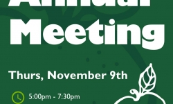 Hunger Mountain Coop 2023 Annual Meeting LIVE on 11/9/2023 at 5:30PM