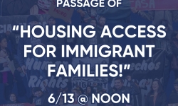 Migrant Justice Press Conference - “Housing Access for Immigrant Families” Celebration LIVE 6/13/25