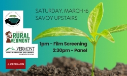 Green Mountain Film Festival - Farming While Black: A Vermont Conversation