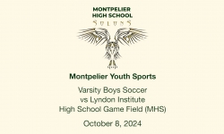 Montpelier Youth Sports - Varsity Boys Soccer vs Lyndon Institute 10/8/2024