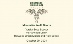 Montpelier Youth Sports - Varsity Boys Soccer vs Harwood Union 10/29/2024