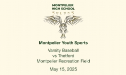 Montpelier Youth Sports - Varsity Baseball vs Thetford 5/15/2025