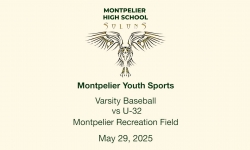 Montpelier Youth Sports - Varsity Baseball vs U-32 5/29/2025
