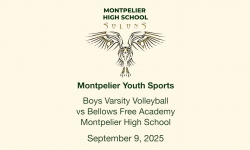 Montpelier Youth Sports - Varsity Boys Volleyball vs Bellows Free Academy 9/9/2025