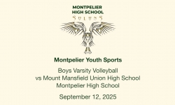 Montpelier Youth Sports - Varsity Boys Volleyball vs Mount Mansfield Union High School 9/12/2025