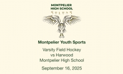 Montpelier Youth Sports - Varsity Field Hockey vs Harwood 9/16/2025