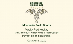 Montpelier Youth Sports - Varsity Field Hockey vs Missisquoi Valley Union High School 10/9/2025