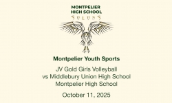 Montpelier Youth Sports - JV Gold Girls Volleyball vs Middlebury Union High School 10/11/2025