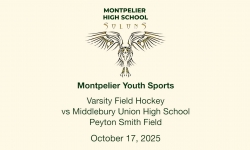 Montpelier Youth Sports - Varsity Field Hockey vs Middlebury Union High School 10/17/2025