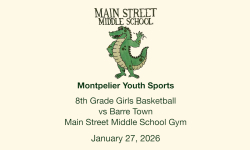 Montpelier Youth Sports - 8th Grade Girls Basketball vs Barre Town 1/27/2026