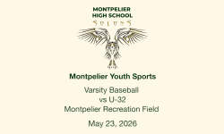 Montpelier Youth Sports - Varsity Baseball vs U-32 5/23/2026