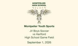 Montpelier Youth Sports - JV Boys Soccer vs Hartford 9/1/2026