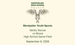 Montpelier Youth Sports - Varsity Boys Soccer vs Stowe 9/8/2026