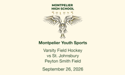 Montpelier Youth Sports - Varsity Field Hockey vs St. Johnsbury 9/26/2026