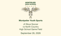 Montpelier Youth Sports - JV Boys Soccer vs North Country 9/26/2026