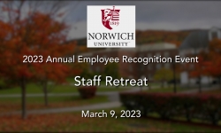 Norwich University - 2023 Annual Staff Retreat 3/9/2023