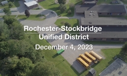 Rochester-Stockbridge Unified District - December 4, 2023 [RSUD]