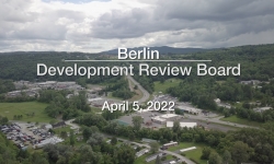 Berlin Development Review Board - April 5, 2022