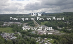 Berlin Development Review Board - November 21, 2023 [BDRB]