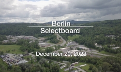 Berlin Selectboard - December 20, 2023 [BNS]