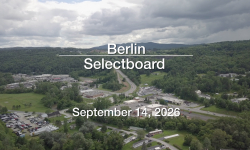 Berlin Selectboard - September 14, 2026 [BNS]