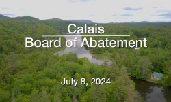 Calais Board of Abatement - July 8, 2024 [CBA]