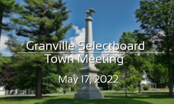 Granville - Town Meeting - May 17, 2022