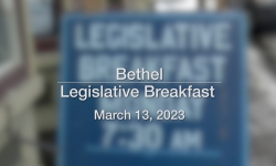 Legislative Breakfast in Bethel - March 13, 2023