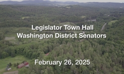 Legislator Town Hall - Washington District Senators 2/26/2025
