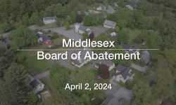 Middlesex Board of Abatement - April 2, 2024 [MBA]