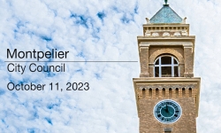 Montpelier City Council - October 11, 2023 [MCC]
