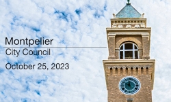 Montpelier City Council - October 25, 2023 [MCC]