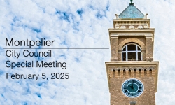 Montpelier City Council - Special Meeting February 5, 2025 [MCC]