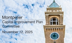 Montpelier City Council - Capital Improvement Plan Committee November 12, 2025 [MCIP]