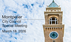 Montpelier City Council - Special Meeting March 18, 2026 [MCC]