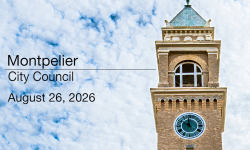 Montpelier City Council - August 26, 2026 [MCC]