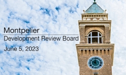 Montpelier Development Review Board - June 5, 2023