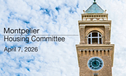 Montpelier Housing Committee - April 7, 2026 [MHC]