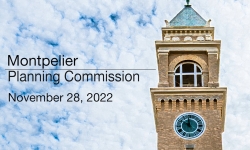 Montpelier Planning Commission - November 28, 2022