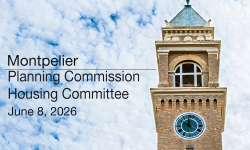 Montpelier Planning Commission - Joint Meeting with Housing Commission 6/8/2026
