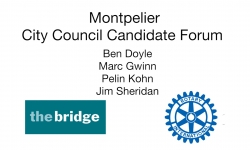 Montpelier Rotary and The Bridge  - City Council Candidate Forum 2/24/2025
