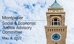 Montpelier Social and Economic Justice Advisory Committee - May 4, 2022