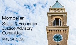 Montpelier Social and Economic Justice Advisory Committee - May 24, 2023