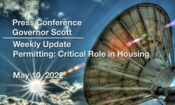Press Conference - Governor Scott and Administration Officials Weekly Update 5/10/2022