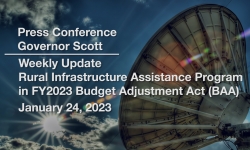 Press Conference - Governor Scott and Administration Officials Weekly Update 1/24/2023