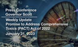 Press Conference - Governor Scott and Administration Officials Weekly Update 1/31/2023
